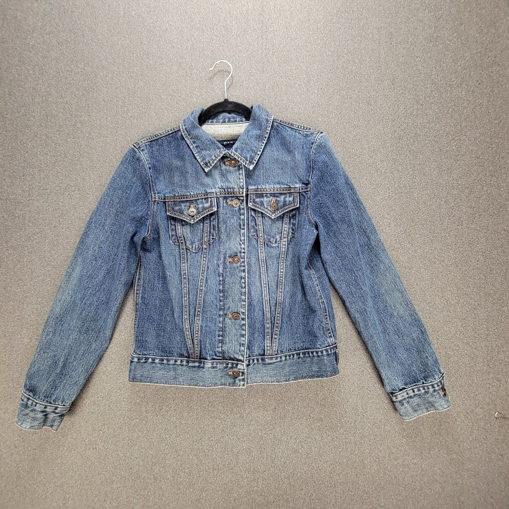 Vintage Gap M Blue Trucker Jeans Denim Jacket
